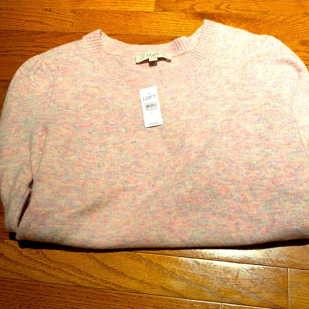 Loft Multicolored Sweater XL